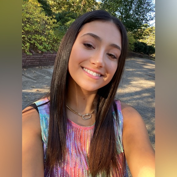 Queen of sparkles space cowgirl leather crop tank top fringe glit… - Picture 3 of 7